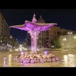 Foggia, il Municipio si illumina per due campagne di sensibilizzazione